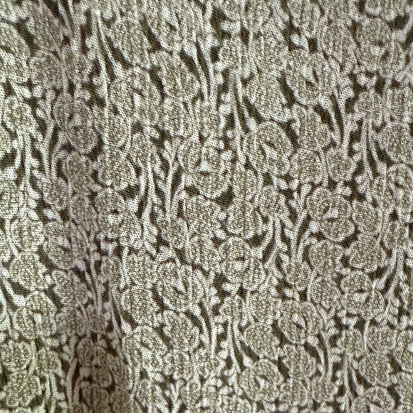 Green pattern Long Sleeve Dress - Picture 4 of 7